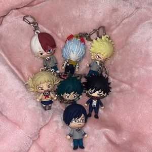 My Hero Academia keychain figures